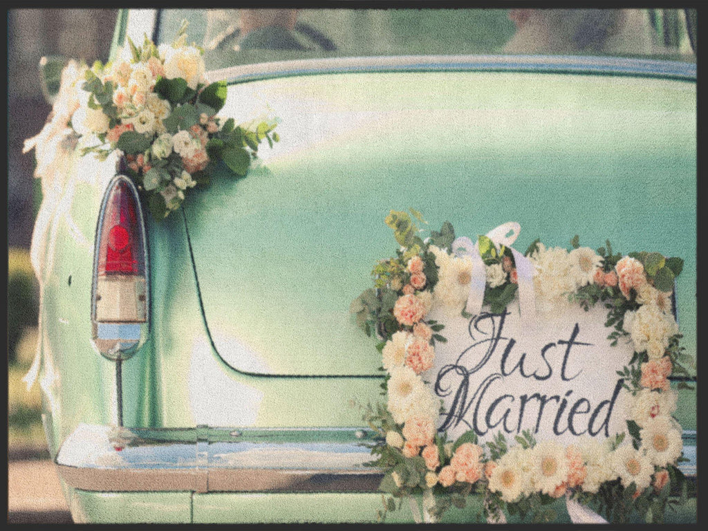 Fussmatte Just Married 4964-Logomatten Welt