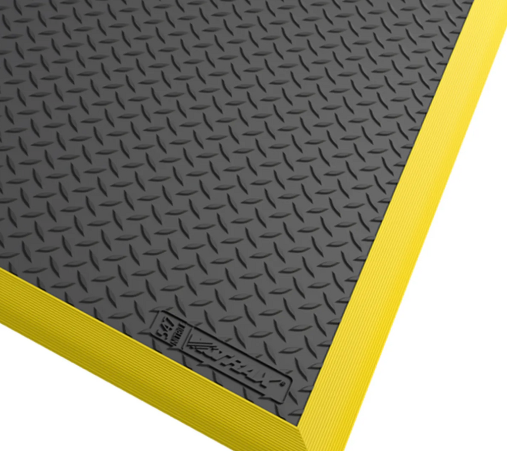 Diamond Flex™ Nitrile 547 Notrax Anti-Ermüdung Schwarz/Gelb