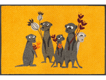 Erdmännchen Pepe, Bo, Paco & Co. wash + dry fußmatte