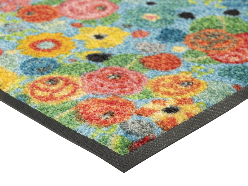 Flower Power wash + dry Fußmatte