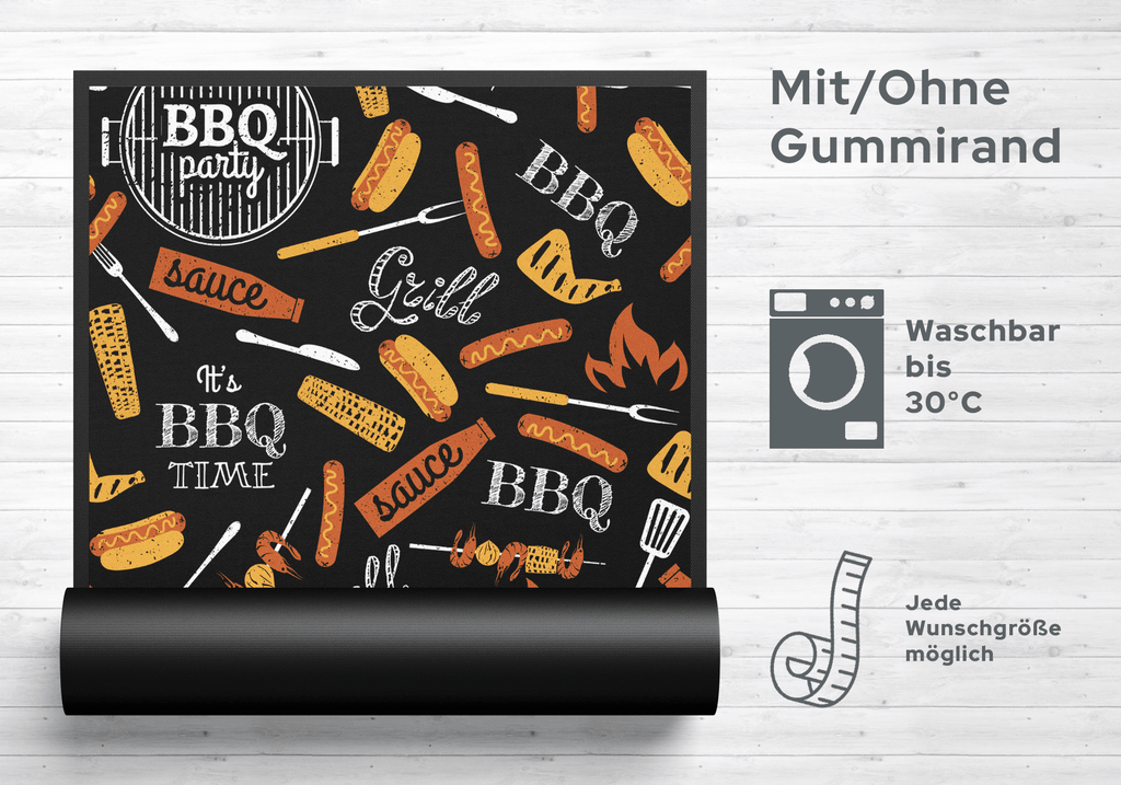 Fussmatte BBQ 7506