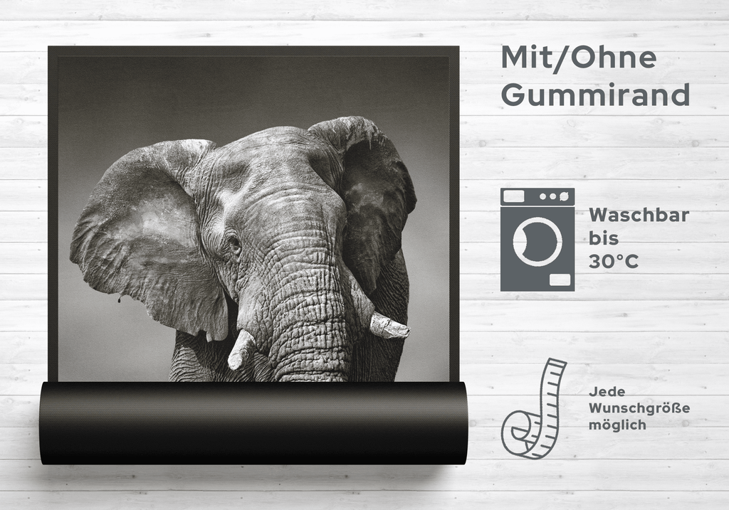 Fussmatte Elefant 7481