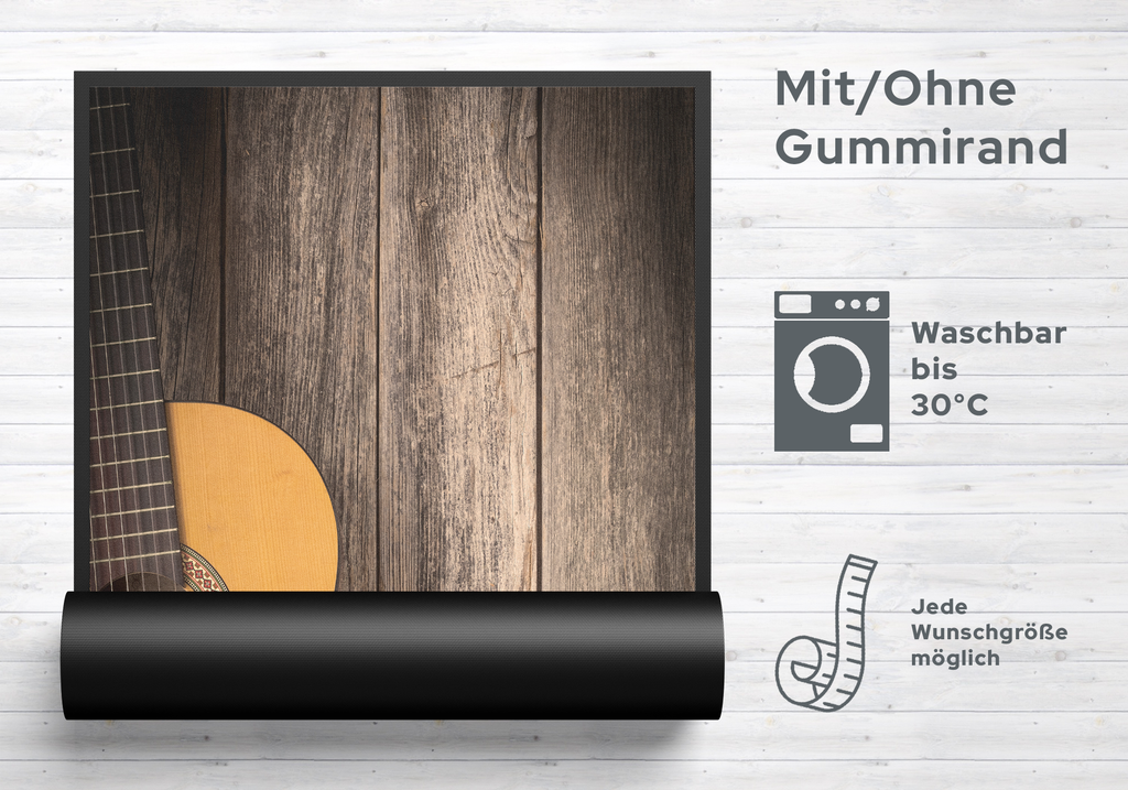 Fussmatte Gitarre 10163