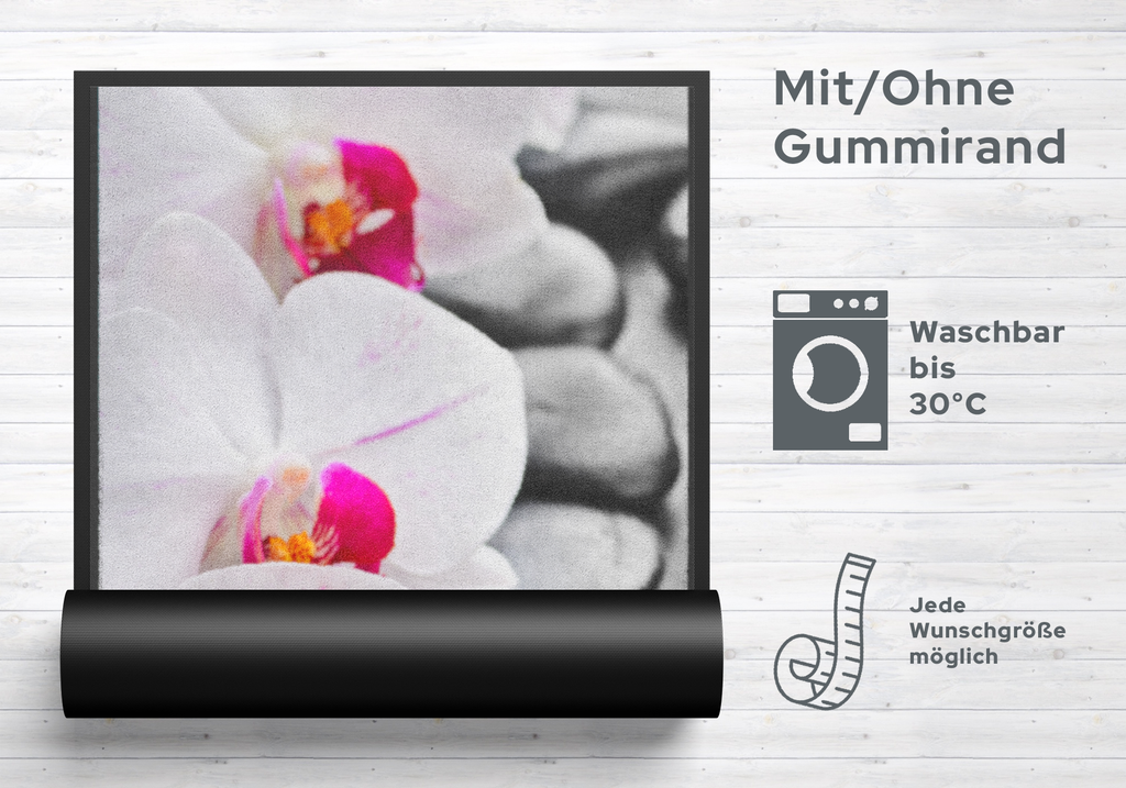 Fussmatte Orchidee 7120