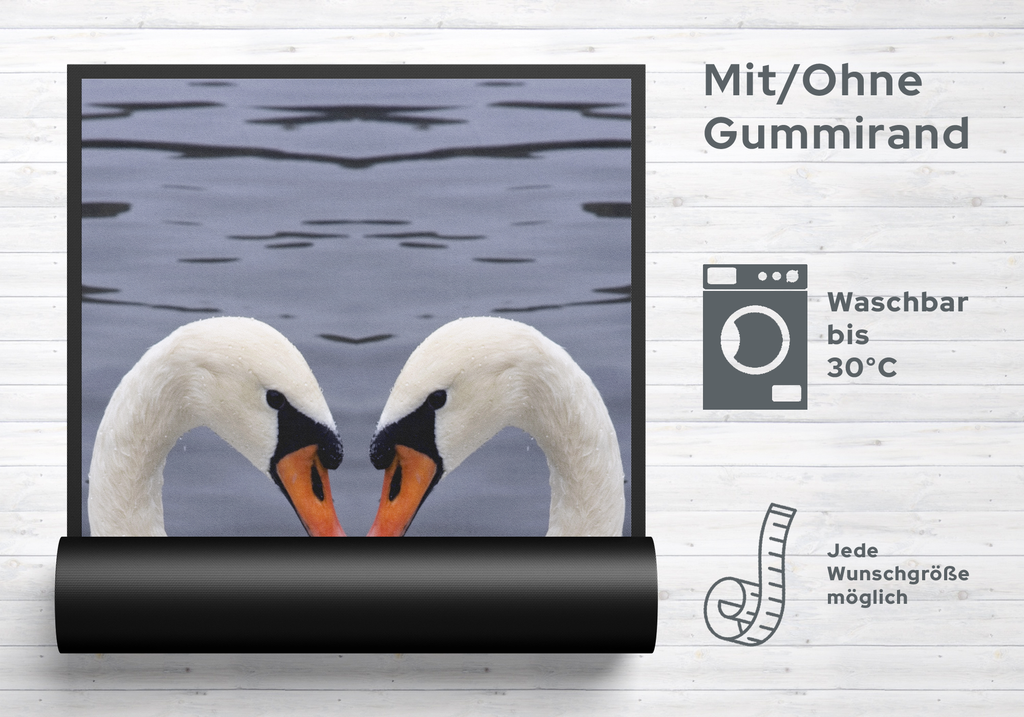 Fussmatte Schwan 7739