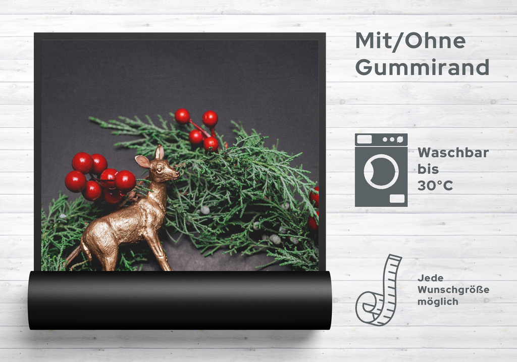 Fussmatte Weihnachten 7267