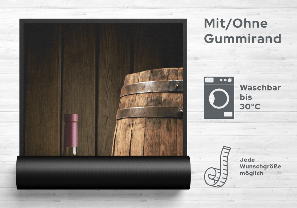 Fussmatte Wein 7237