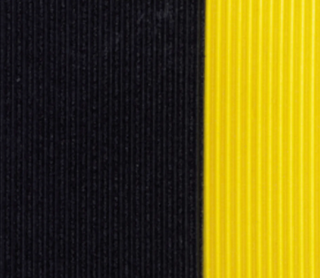 Gripper Sof-Tred™ 413 Notrax Anti-Ermüdungs-Schaum schwarz/gelb