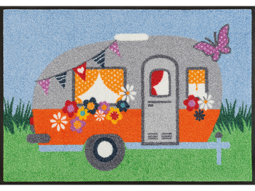 Happy Camping wash + dry Fußmatte