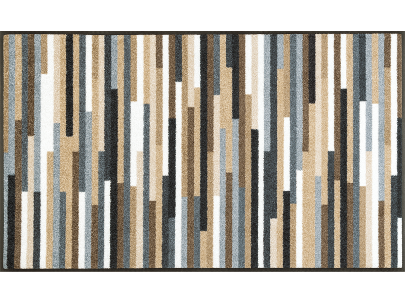 Mikado Stripes nature wash + dry Matte