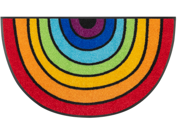Round Rainbow wash + dry Fußmatte