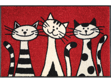 Three Cats wash + dry Fußmatte