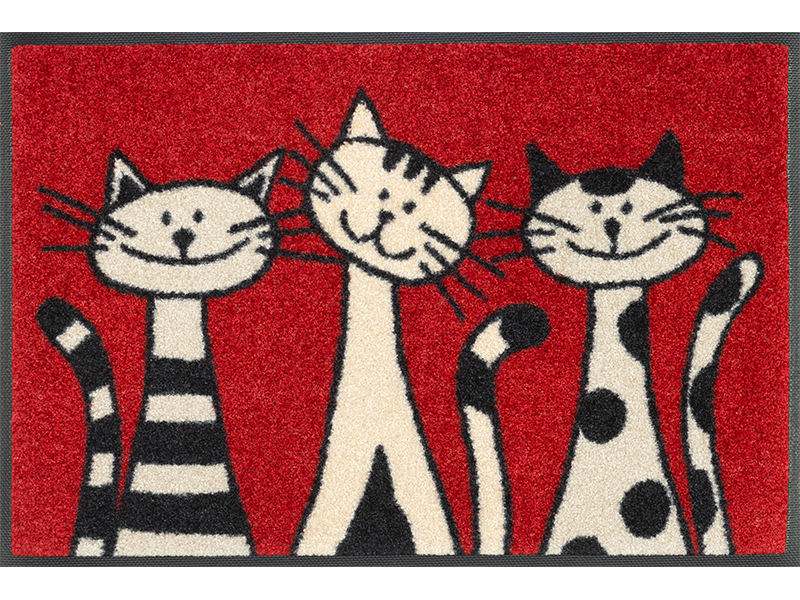 Three Cats wash + dry Fußmatte