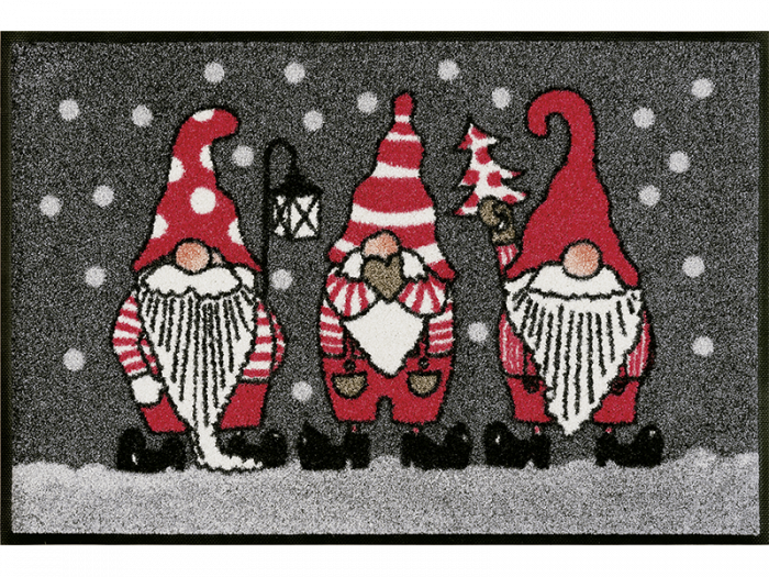 Winterzwerg wash + dry Weihnachtsmatte