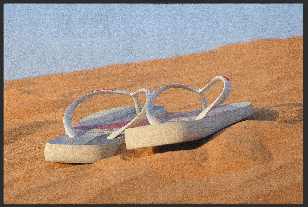 Fussmatte Flip Flops 10399