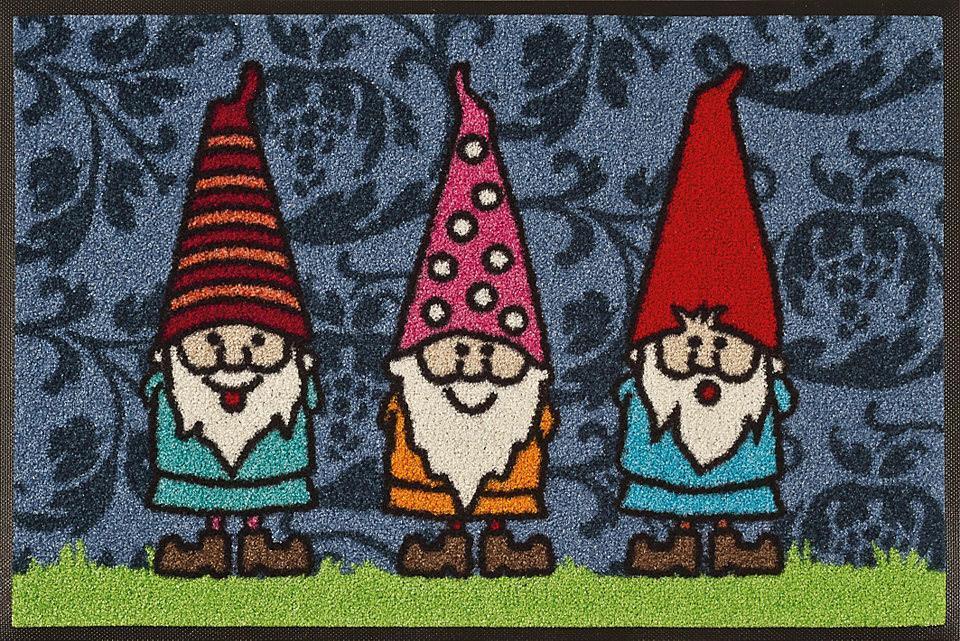 Fussmatte Gartenzwerge