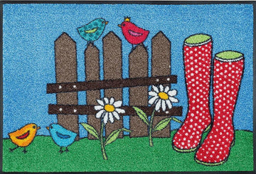 Fussmatte Happy Boots