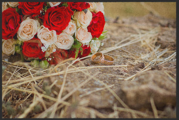 Fussmatte Hochzeit 10106