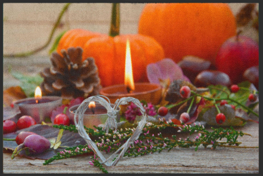 Fussmatte Kerze Herbst 4741