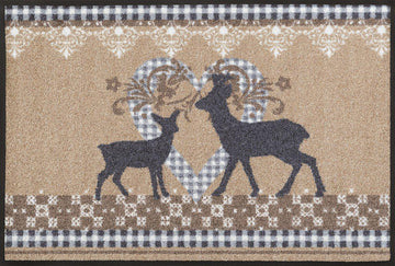 Fussmatte Lovely Deers beige