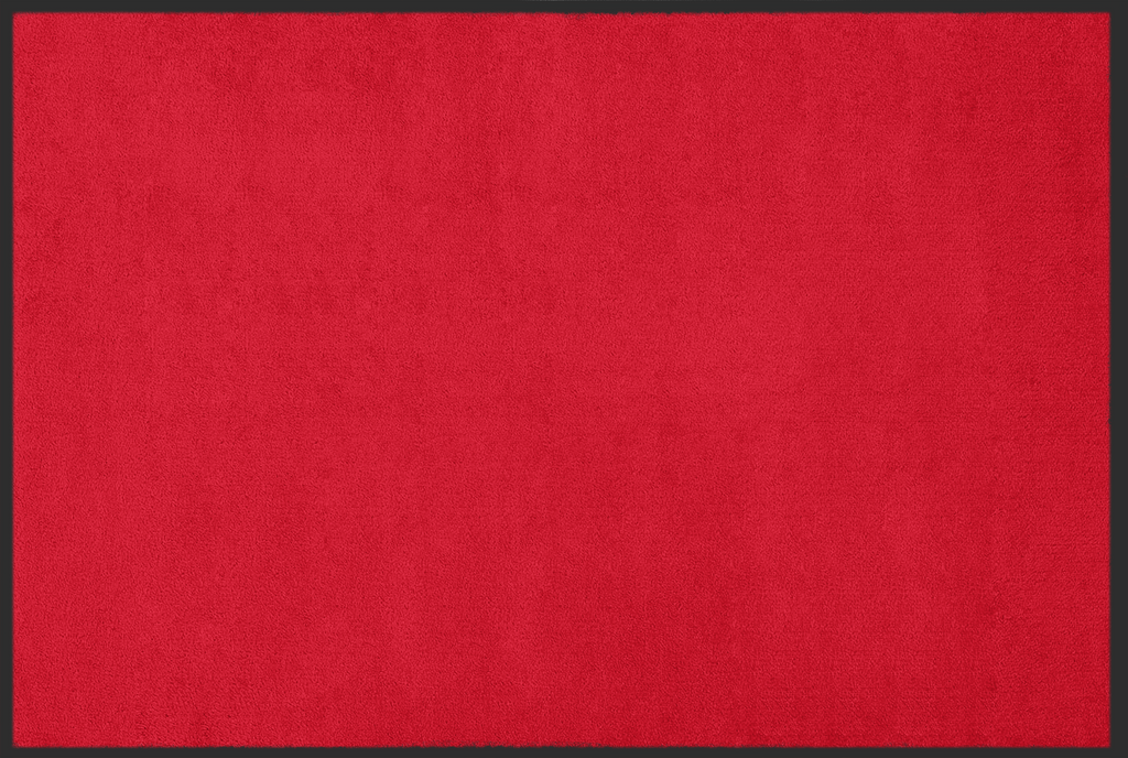 Fussmatte Rot