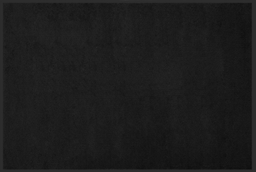 Fussmatte Schwarz