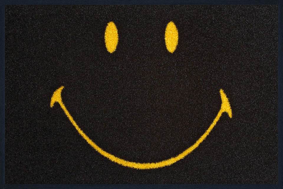 Fussmatte Smiley Face postiv