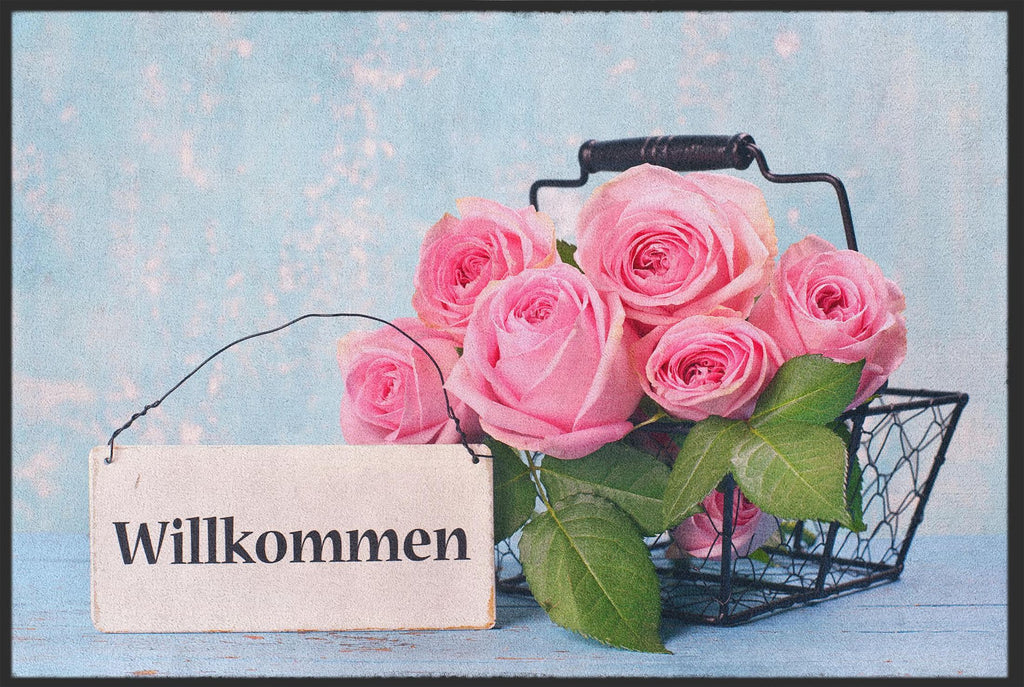 Fussmatte Willkommen 10138