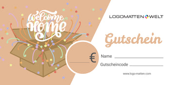 Logomatten Gutschein