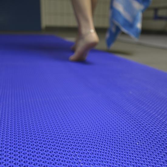 NOTRAX 538 Sauna und Schwimmbadmatte blau