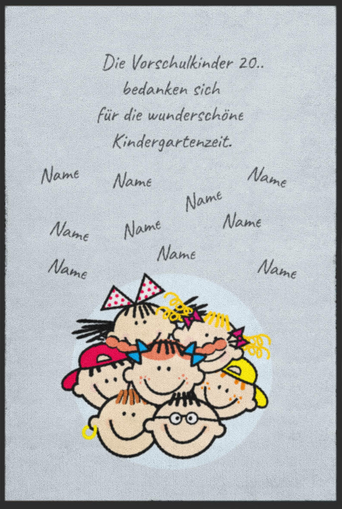 Abschiedsgeschenk Fussmatte Kindergarten 6013-Logomatten Welt