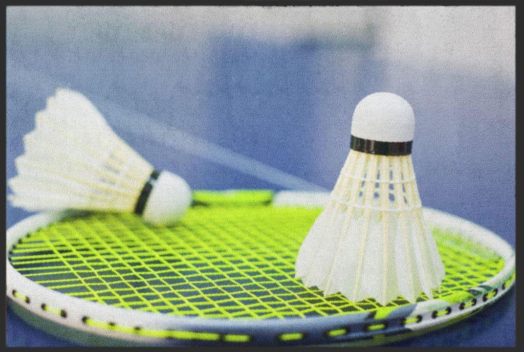 Fussmatte Badminton 6369-Logomatten Welt