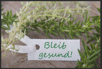 Fussmatte Bleib gesund 5053-Logomatten Welt