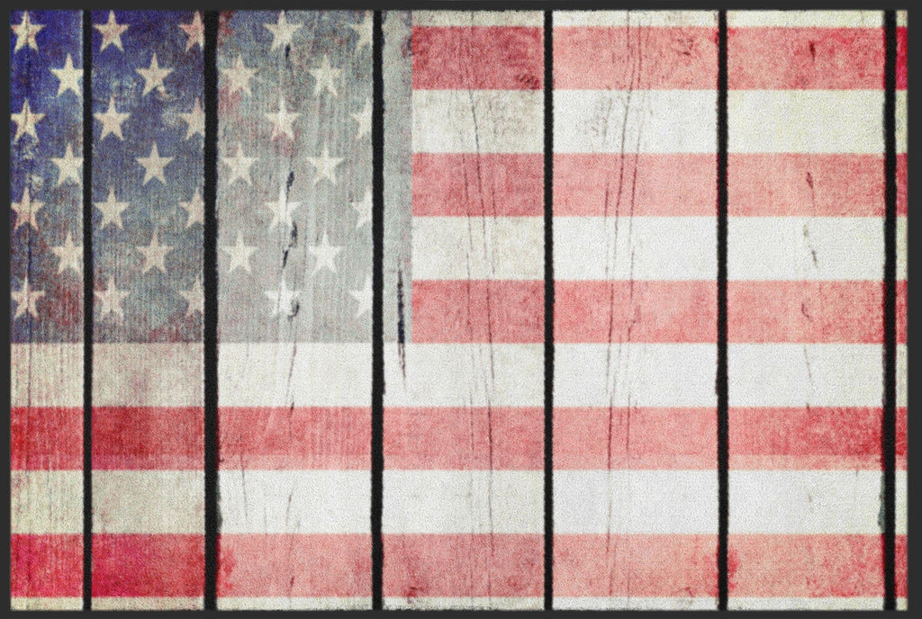 Fussmatte Flagge USA 4467-Logomatten Welt