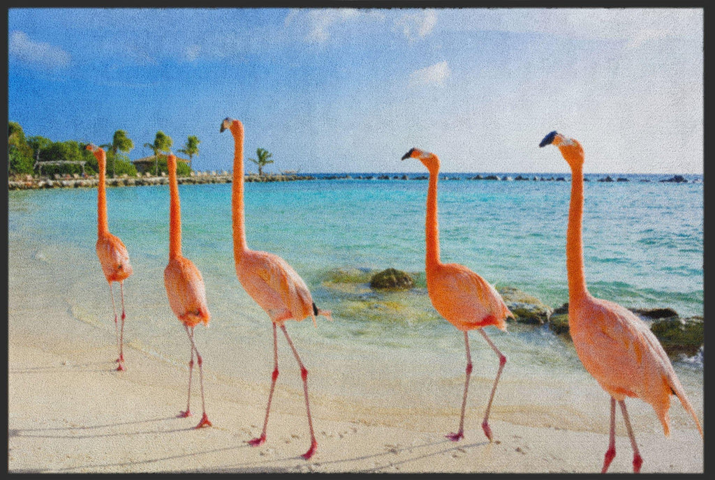 Fussmatte Flamingo 4528-Logomatten Welt