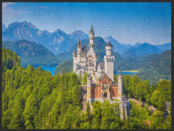 Fussmatte Schloß Neuschwanstein 4924-Logomatten Welt