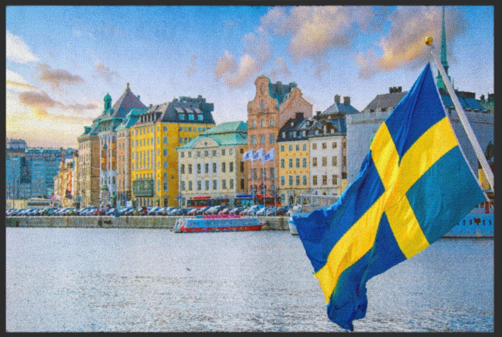 Fussmatte Schweden 4482-Logomatten Welt