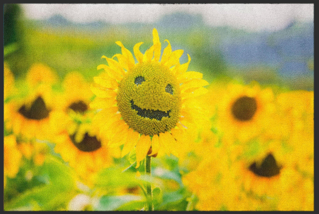 Fussmatte Sonnenblume 4853-Logomatten Welt