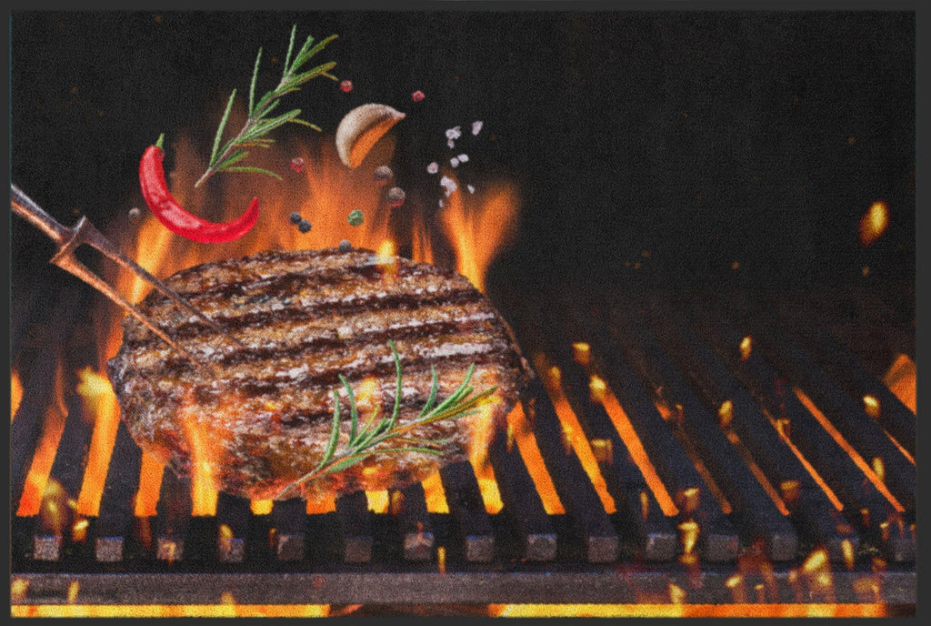 Fussmatte Steak 6361-Logomatten Welt