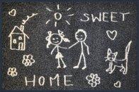 Fussmatte Sweet Home-Logomatten Welt