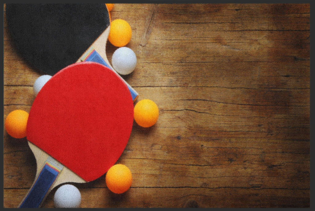 Fussmatte Tischtennis 4596-Logomatten Welt