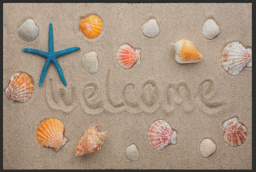 Fussmatte Welcome Strand 4324-Logomatten Welt