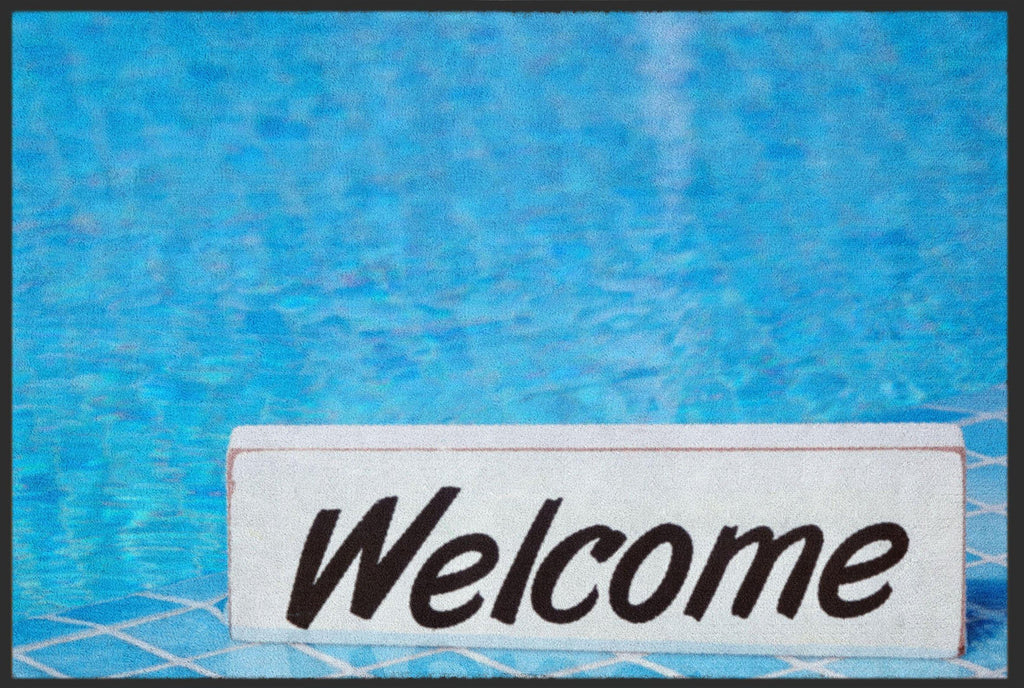 Fussmatte Welcome Swimmingpool 4791-Logomatten Welt