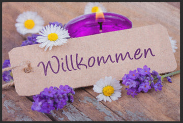 Fussmatte Willkommen 4171-Logomatten Welt